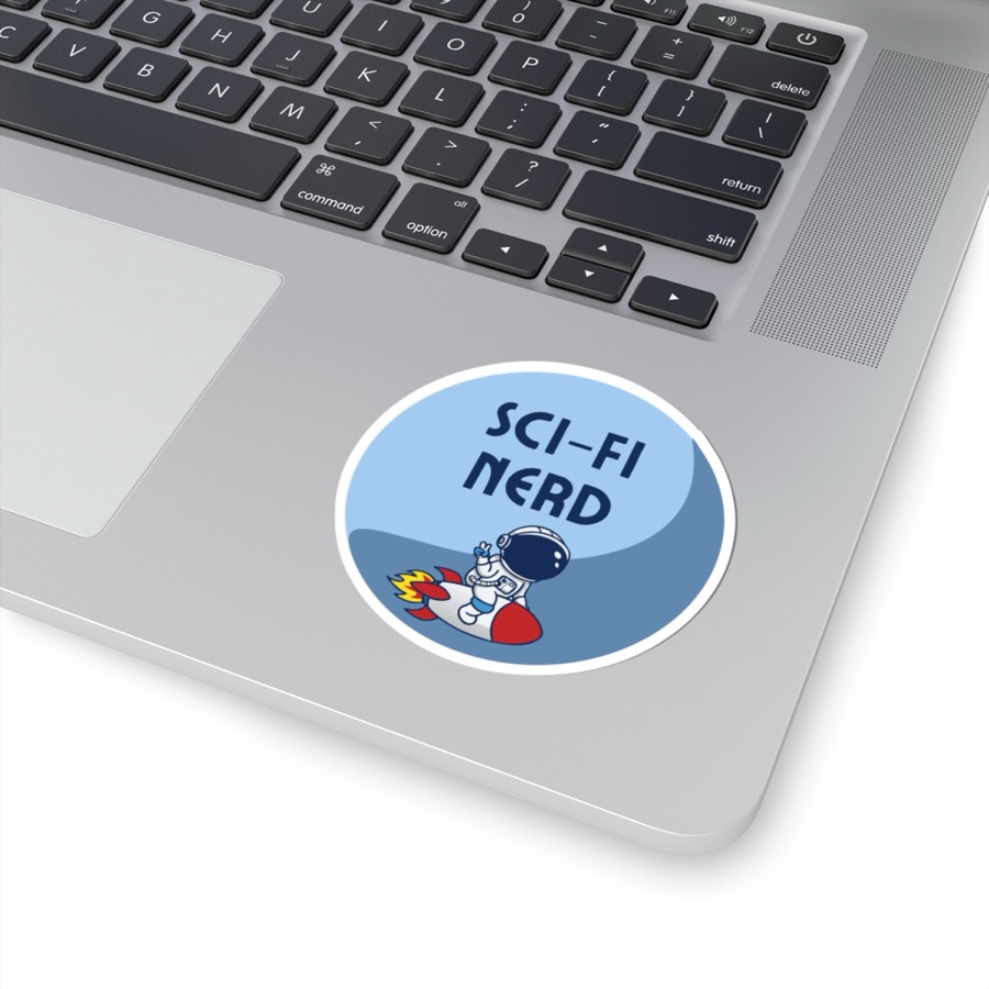 Sticker Sci-Fi Nerd